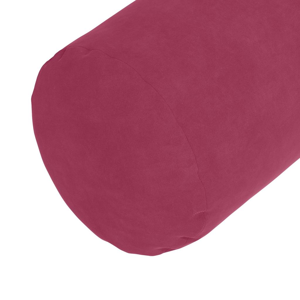Cuscini a rullo 2 pcs Rosso Vino Ø 15 x 40 cm Tessuto in Cords | homemem39