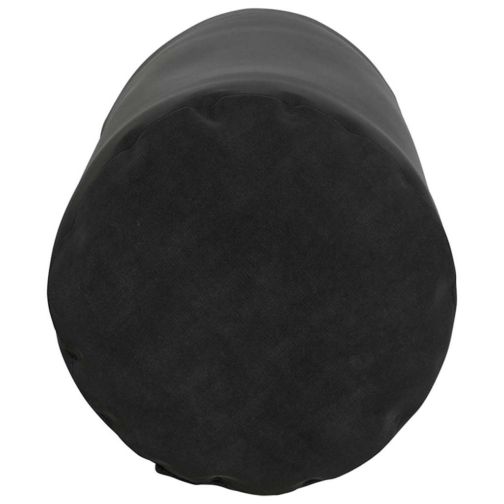 Cuscini a rullo 2 pcs Nero Ø 15 x 40 cm Tessuto in Cords | homemem39
