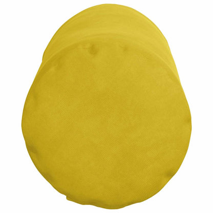 Cuscini a rullo 2 pcs Giallo Ø 15 x 40 cm Tessuto in Cords | homemem39