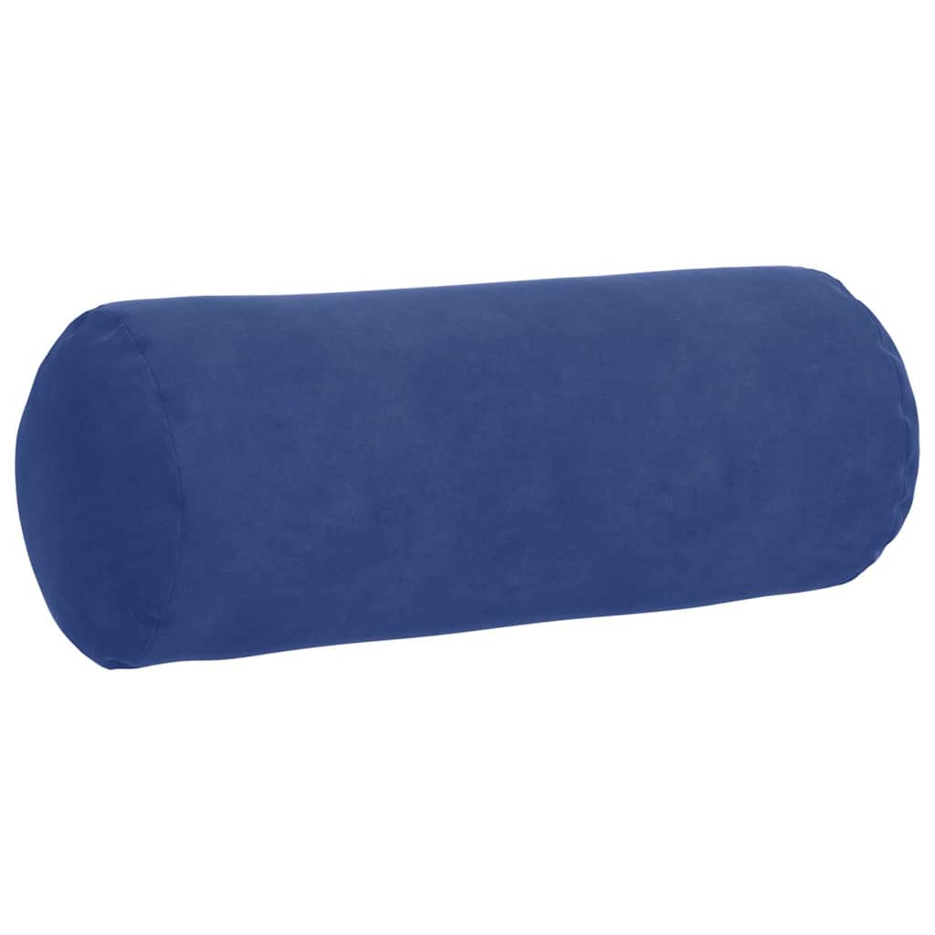 Cuscini a rullo 2 pcs Blu Polizia Ø 15 x 40 cm Tessuto in Cords | homemem39