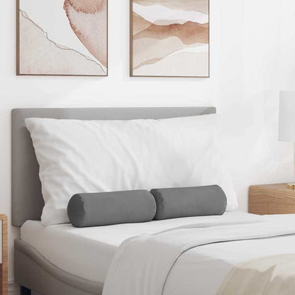 Cuscini a rullo 2 pcs Grigio scuro Ø 15 x 40 cm | homemem39