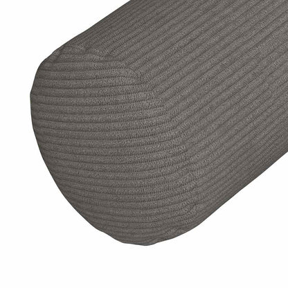 Cuscini a rullo 2 pcs Grigio chiaro Ø 15 x 40 cm | homemem39