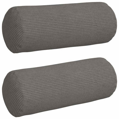 Cuscini a rullo 2 pcs Grigio chiaro Ø 15 x 40 cm | homemem39