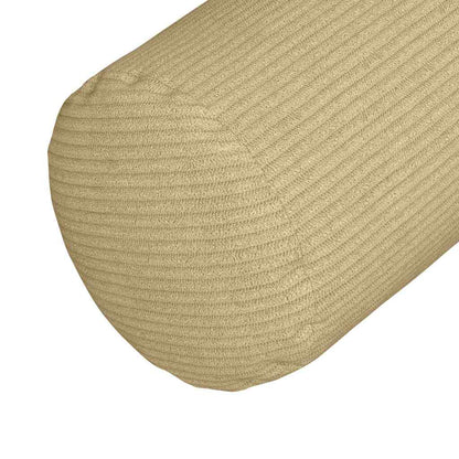 Cuscini a rullo 2 pcs Grigio Verde Ø 15 x 40 cm | homemem39