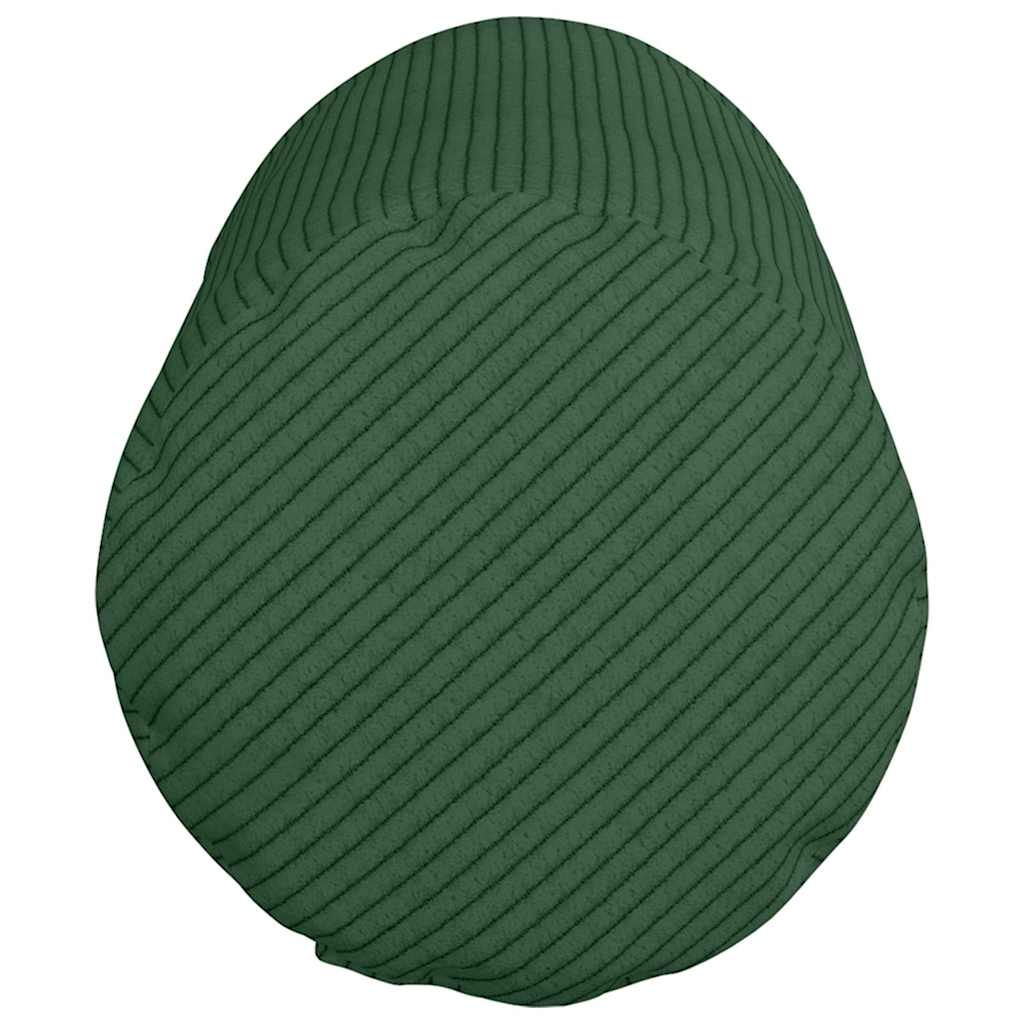 Cuscini a rullo 2 pcs Verde Scuro Ø 15 x 40 cm Tessuto in Cords | homemem39