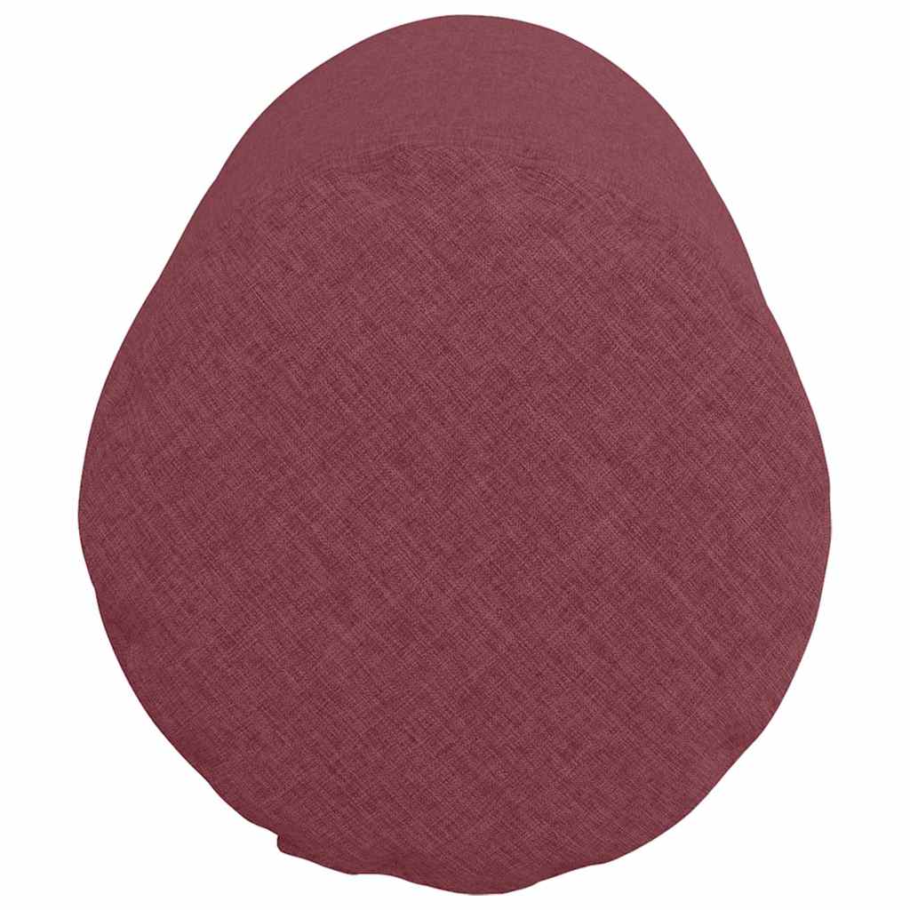 Cuscini a rullo 2 pcs Rosso Vino Ø 25 x 70 cm Tessuto | homemem39