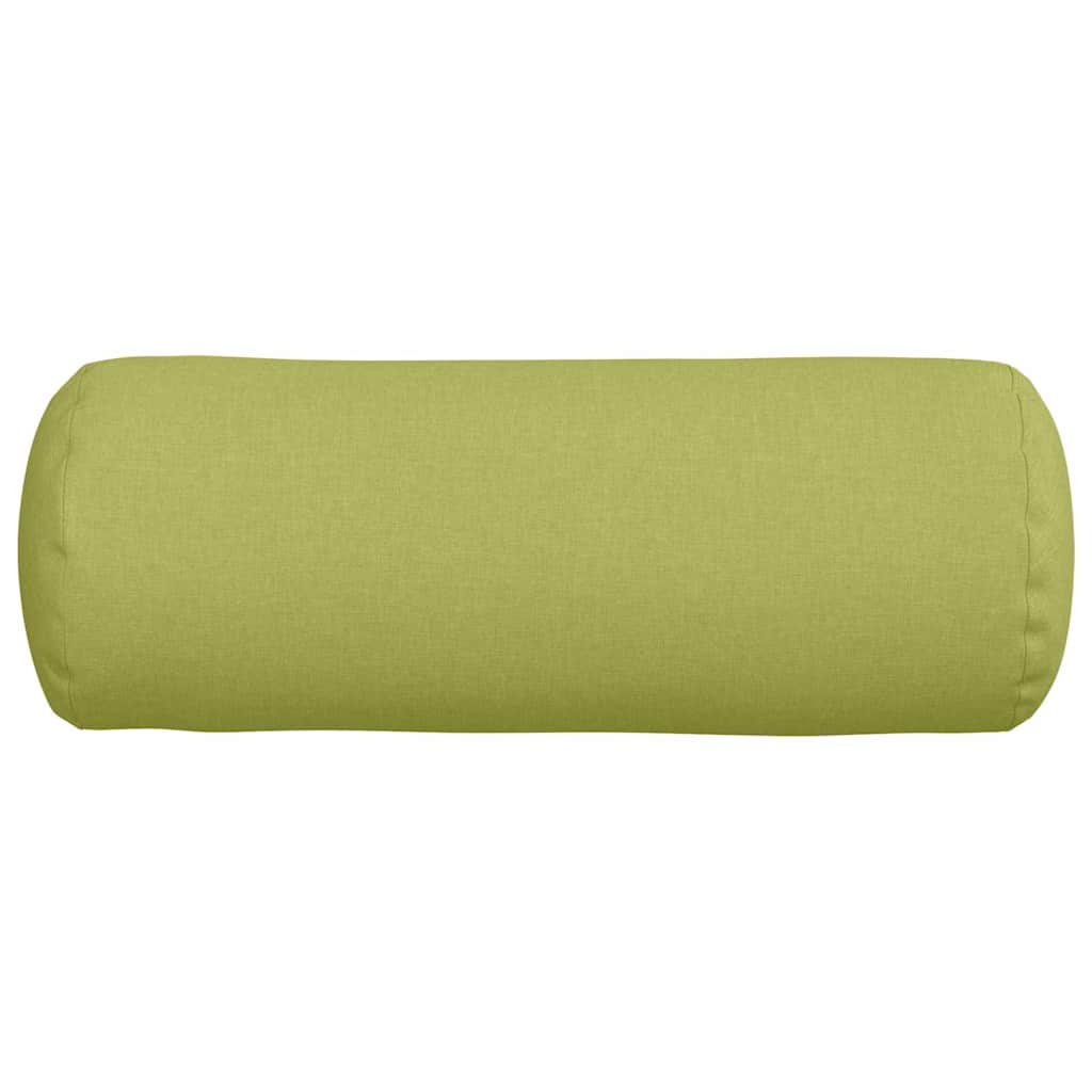 Cuscini a rullo 2 pcs Verde chiaro Ø 25 x 70 cm Tessuto | homemem39