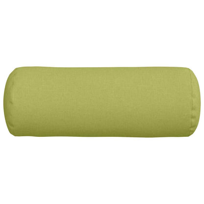 Cuscini a rullo 2 pcs Verde chiaro Ø 25 x 70 cm Tessuto | homemem39