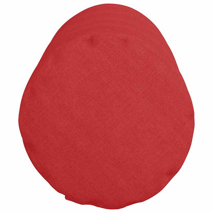 Cuscini a rullo 2 pcs Rosso Ø 25 x 70 cm Tessuto | homemem39