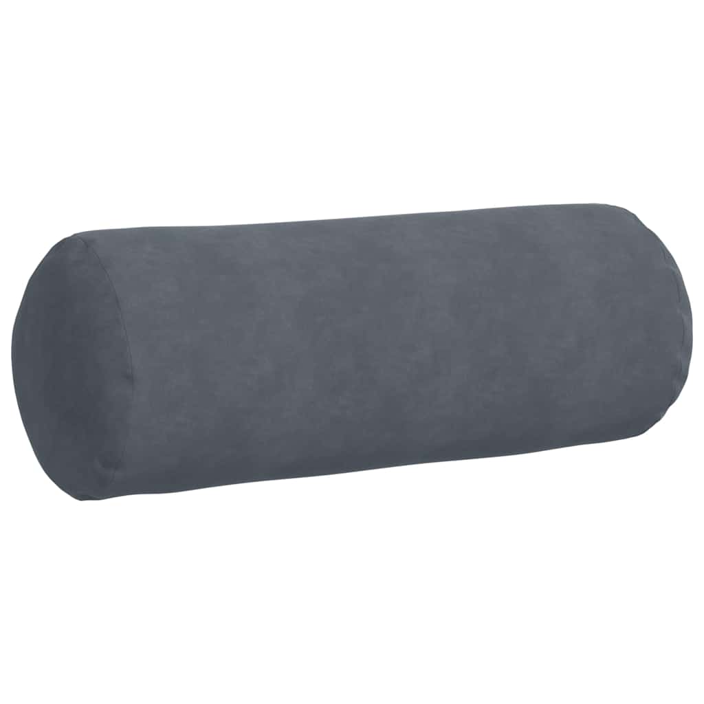 Cuscini a rullo 2 pcs Grigio scuro Ø 25 x 70 cm | homemem39