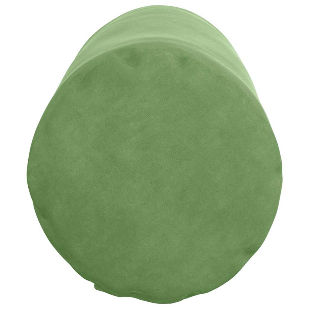 Cuscini a rullo 2 pcs Verde chiaro Ø 25 x 70 cm | homemem39