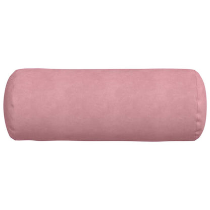 Cuscini a rullo 2 pcs Rosa Ø 25 x 70 cm Tessuto in Cords | homemem39