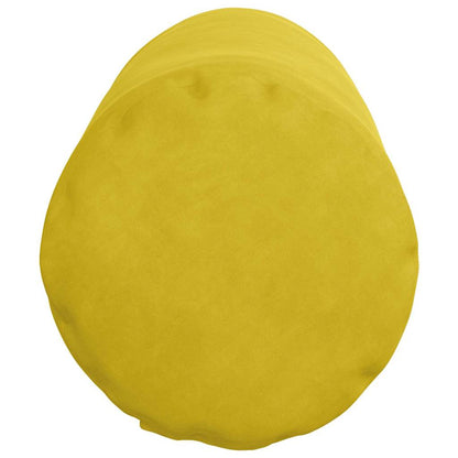Cuscini a rullo 2 pcs Giallo Ø 25 x 70 cm Tessuto in Cords | homemem39
