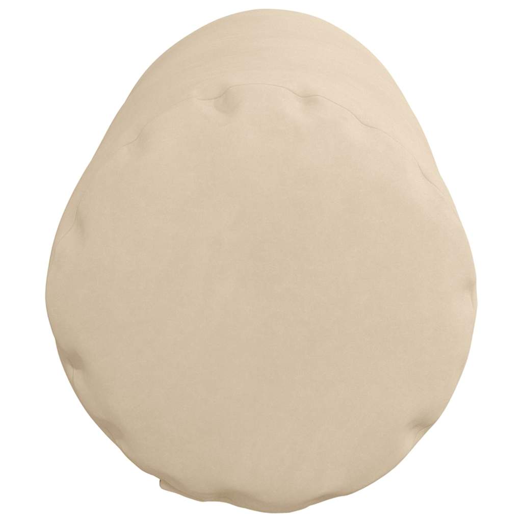 Cuscini a rullo 2 pcs Crema Ø 25 x 70 cm Tessuto in Microfibra | homemem39