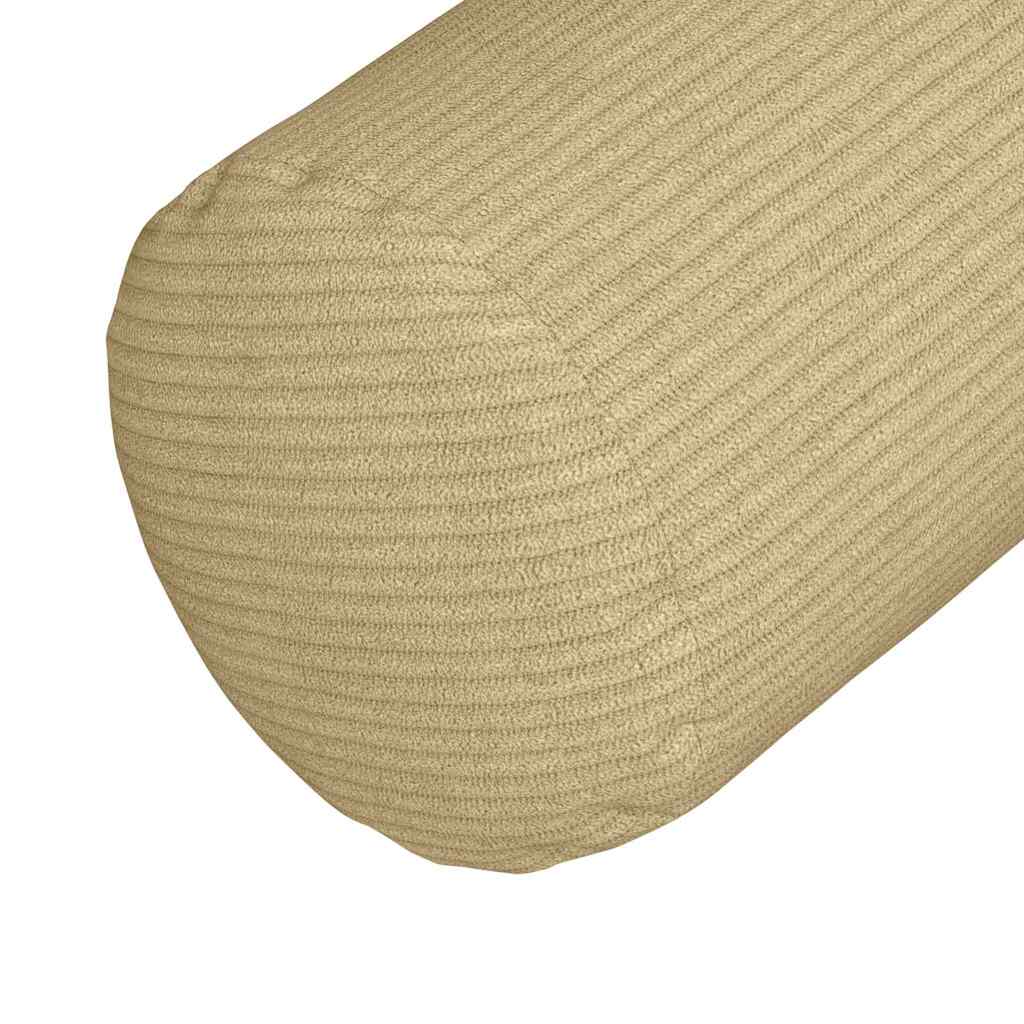 Cuscini a rullo 2 pcs Grigio Verde Ø 25 x 70 cm | homemem39
