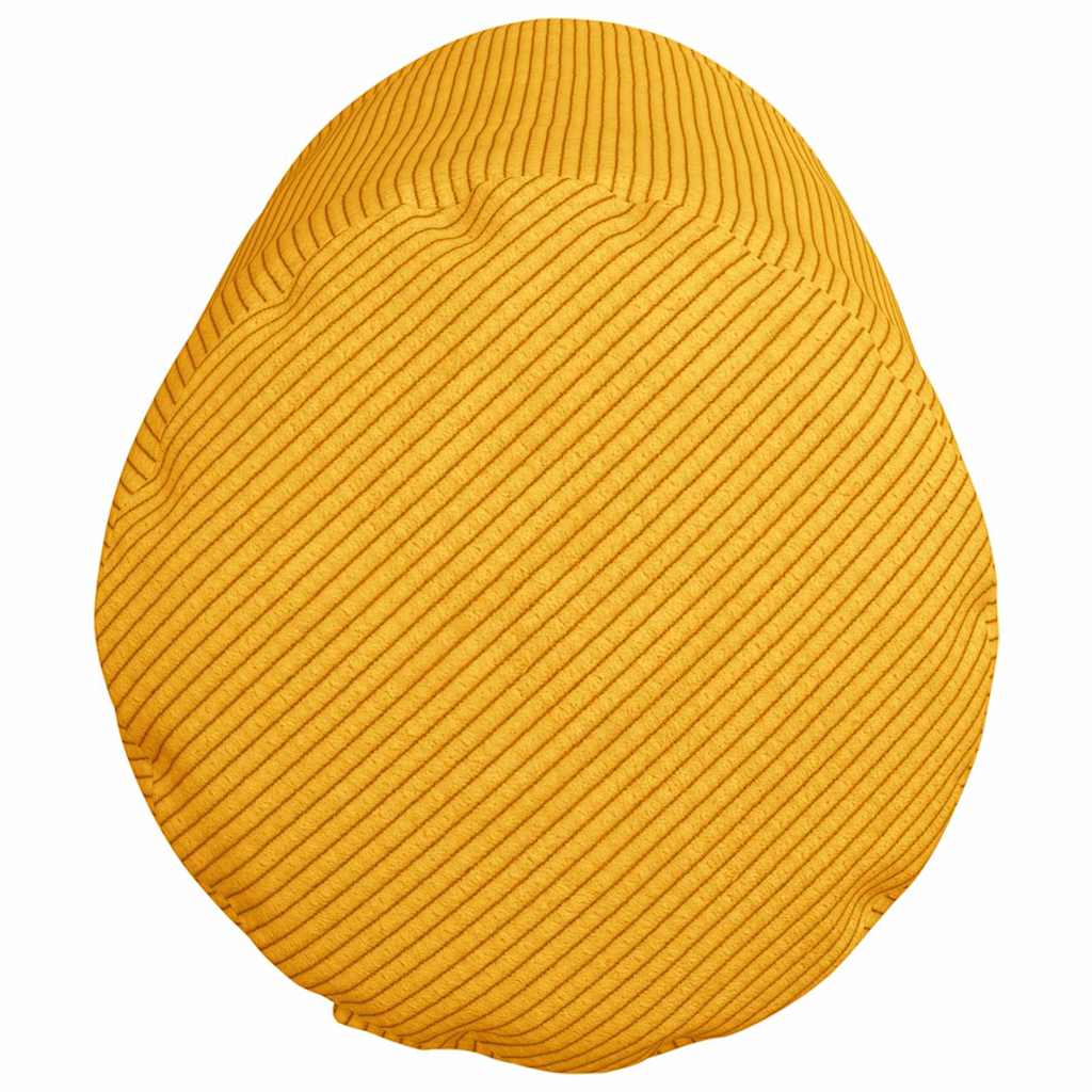 Cuscini a rullo 2 pcs Giallo Chiaro Ø 25 x 70 cm | homemem39
