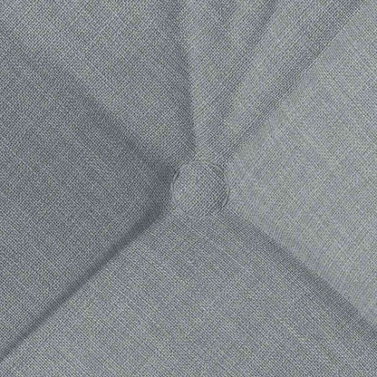 Cuscini per Seduta 4 pcs Grigio chiaro 40 x 40 x 12 cm Tessuto | homemem39