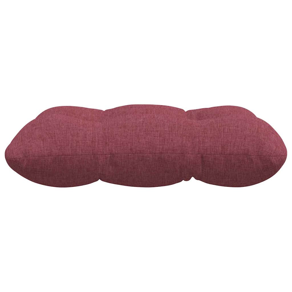 Cuscini per Seduta 4 pcs Rosso Vino 40 x 40 x 12 cm Tessuto | homemem39