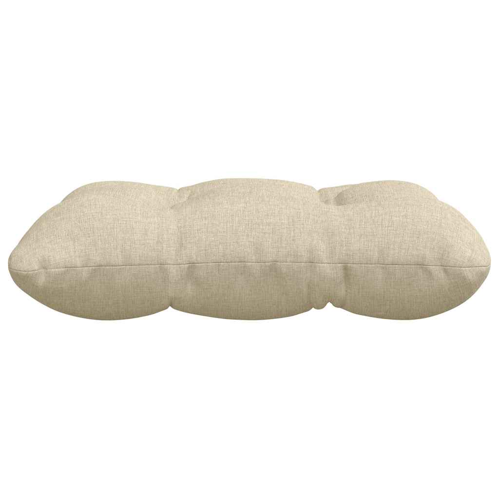 Cuscini per Seduta 4 pcs Crema 40 x 40 x 12 cm Tessuto | homemem39