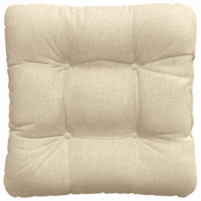 Cuscini per Seduta 4 pcs Crema 40 x 40 x 12 cm Tessuto | homemem39