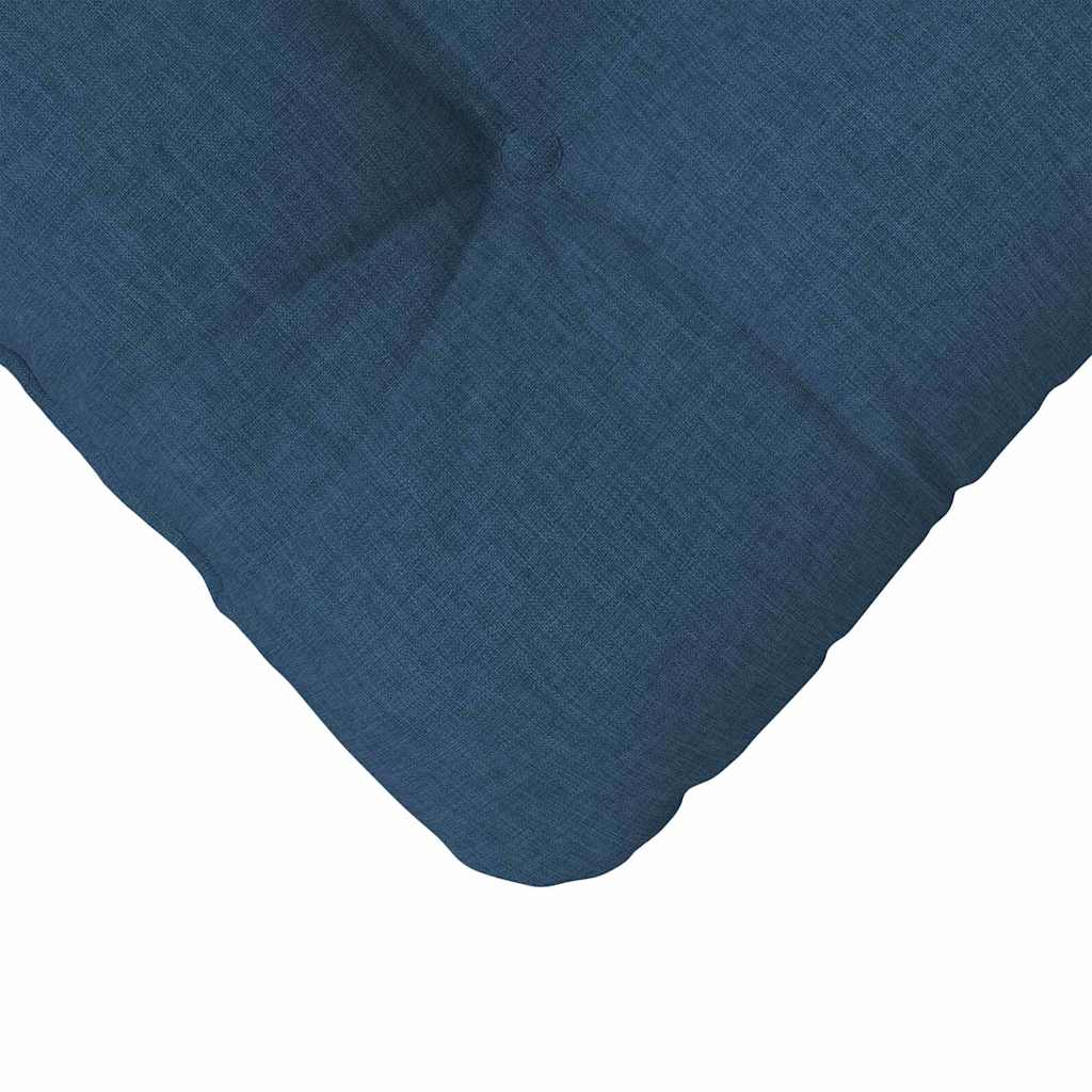 Cuscini per Seduta 4 pcs Blu 40 x 40 x 12 cm Tessuto | homemem39