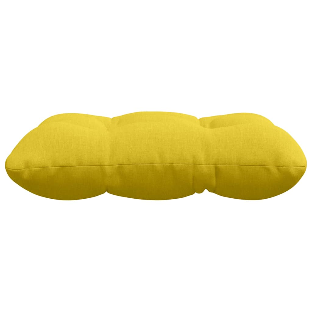 Cuscini per Seduta 4 pcs Giallo Chiaro 40 x 40 x 12 cm Tessuto | homemem39