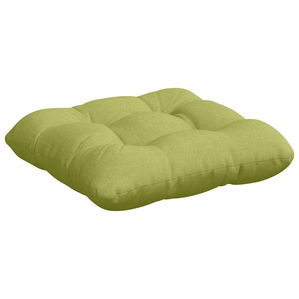 Cuscini per Seduta 4 pcs Verde chiaro 40 x 40 x 12 cm Tessuto | homemem39