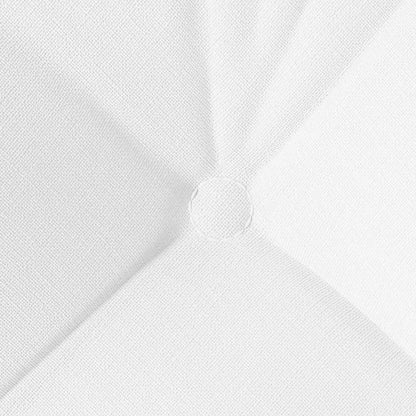 Cuscini per Seduta 4 pcs Bianco 40 x 40 x 12 cm Tessuto | homemem39