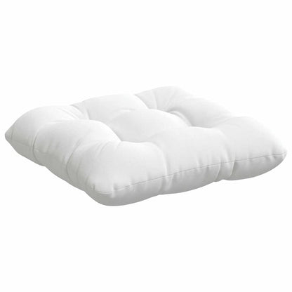 Cuscini per Seduta 4 pcs Bianco 40 x 40 x 12 cm Tessuto | homemem39