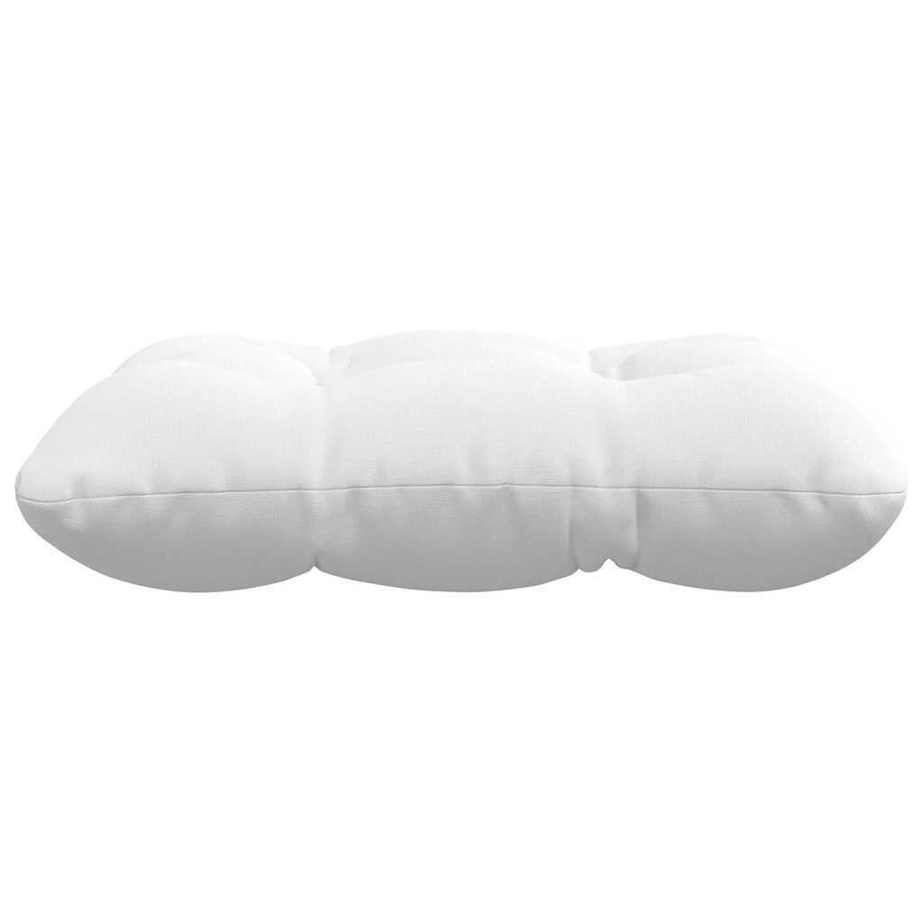 Cuscini per Seduta 4 pcs Bianco 40 x 40 x 12 cm Tessuto | homemem39