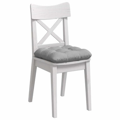 Cuscini per Seduta 4 pcs Grigio Nuvola 40 x 40 x 12 cm Tessuto | homemem39