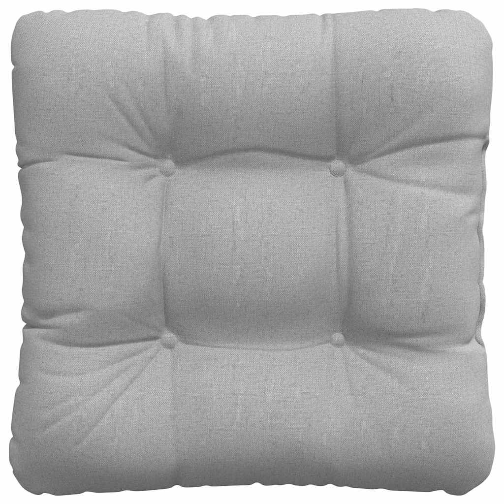 Cuscini per Seduta 4 pcs Grigio Nuvola 40 x 40 x 12 cm Tessuto | homemem39