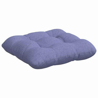 Cuscini per Seduta 4 pcs Blu jeans 40 x 40 x 12 cm Tessuto | homemem39