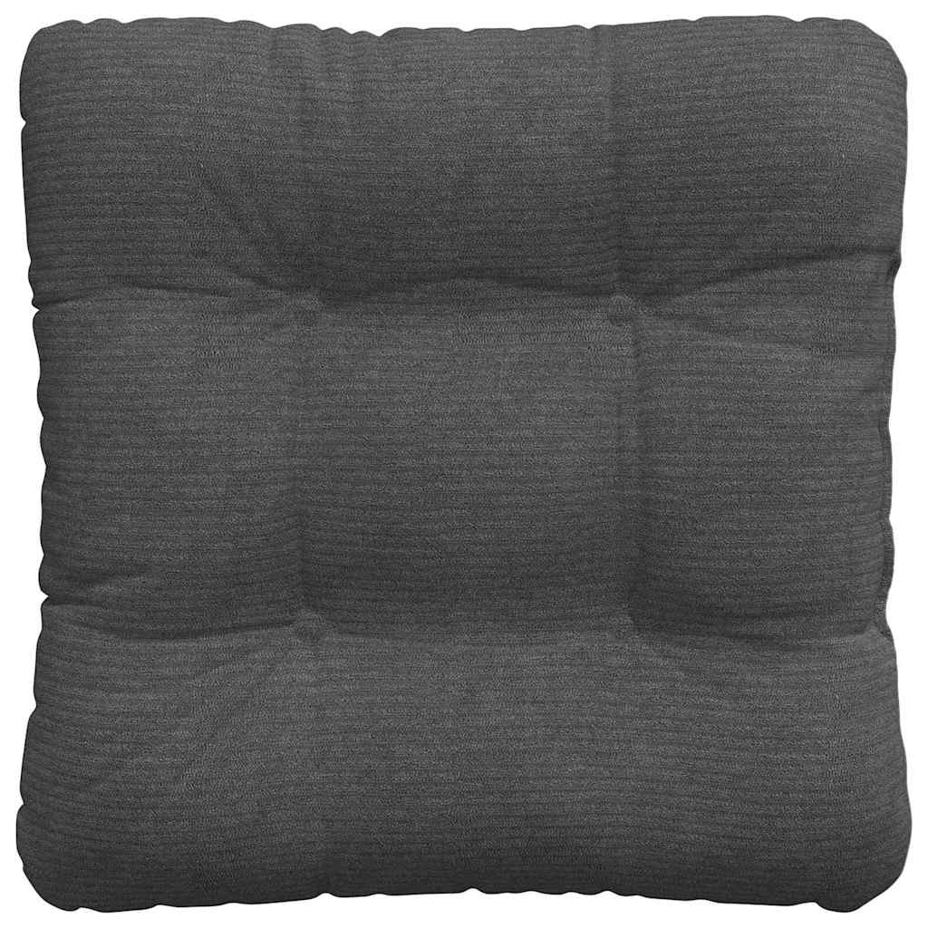 Cuscini per Seduta 4 pcs Grigio scuro 40 x 40 cm | homemem39