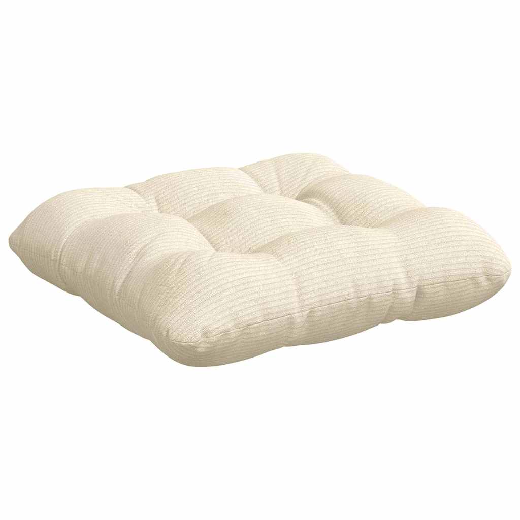 Cuscini per Seduta 4 pcs Crema 40 x 40 cm Tessuto in Cords | homemem39