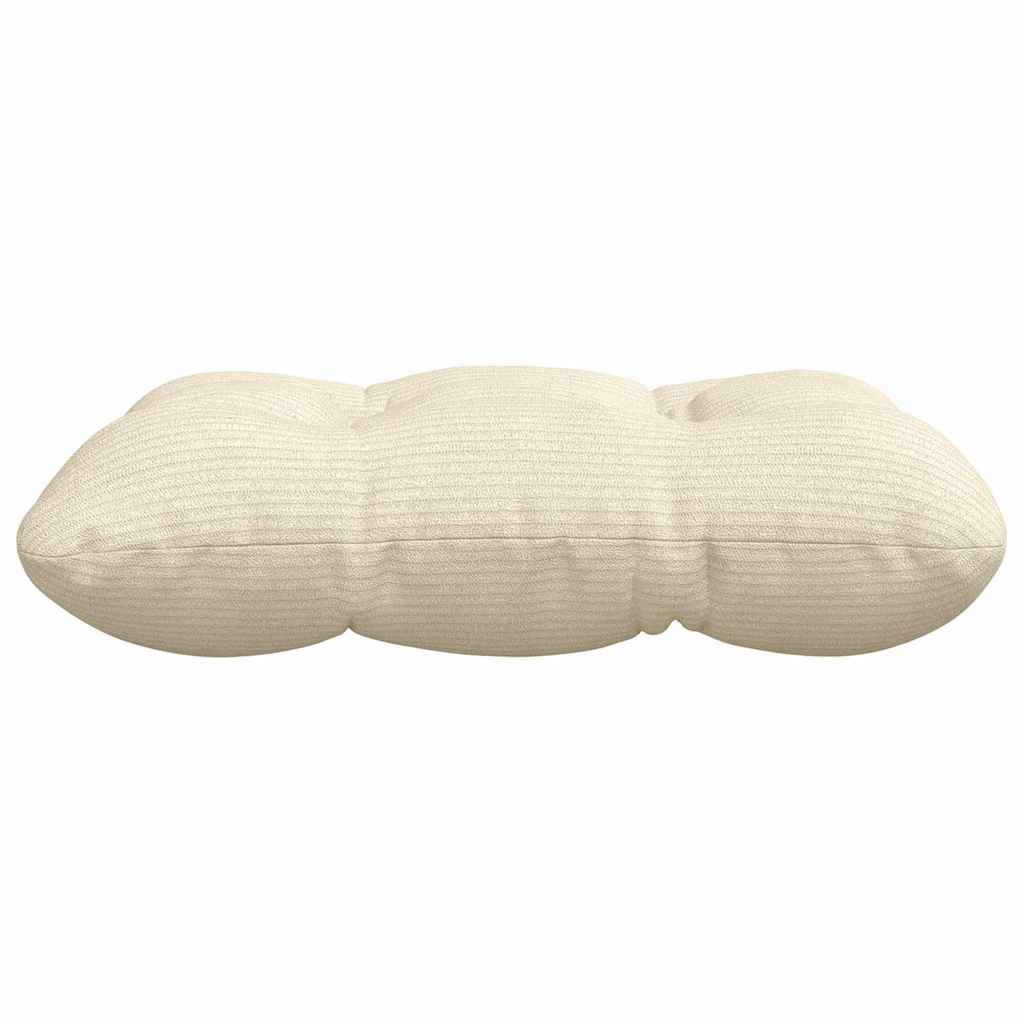 Cuscini per Seduta 4 pcs Crema 40 x 40 cm Tessuto in Cords | homemem39