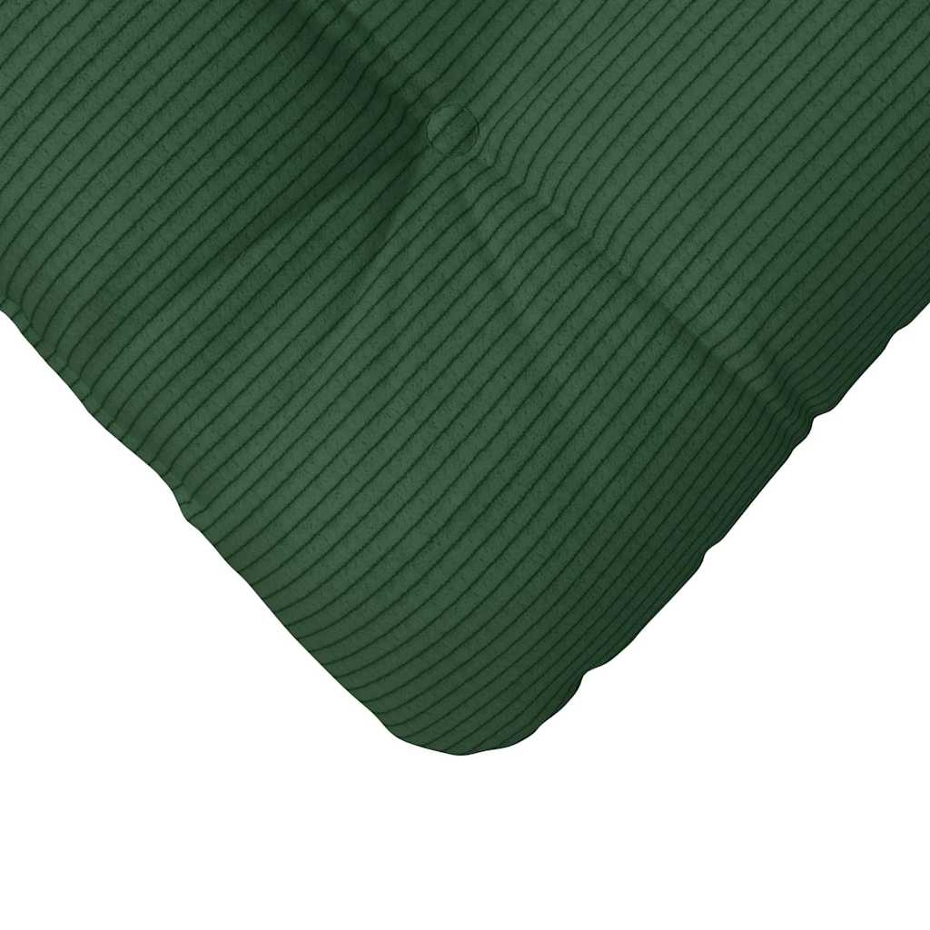 Cuscini per Seduta 4 pcs Verde Scuro 40 x 40 cm | homemem39