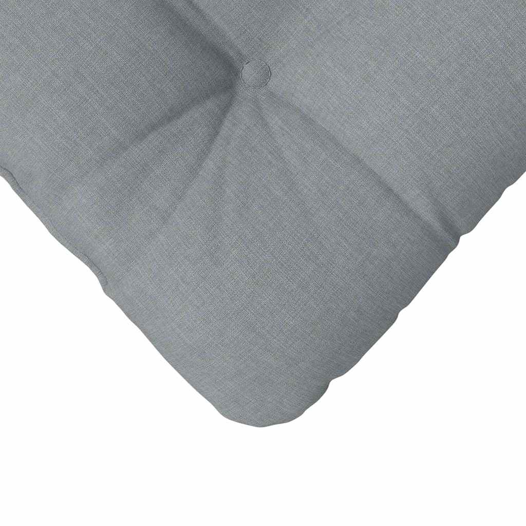 Cuscini per Seduta 4 pcs Grigio chiaro 45 x 45 x 12 cm Tessuto | homemem39