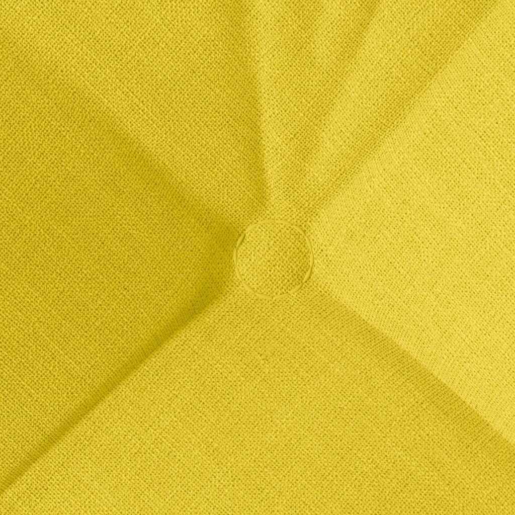 Cuscini per Seduta 4 pcs Giallo Chiaro 45 x 45 x 12 cm Tessuto | homemem39