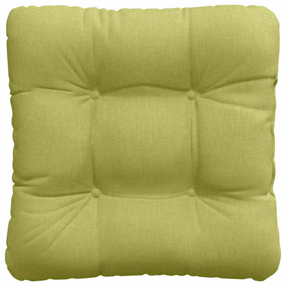 Cuscini per Seduta 4 pcs Verde chiaro 45 x 45 x 12 cm Tessuto | homemem39