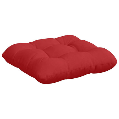 Cuscini per Seduta 4 pcs Rosso 45 x 45 x 12 cm Tessuto | homemem39
