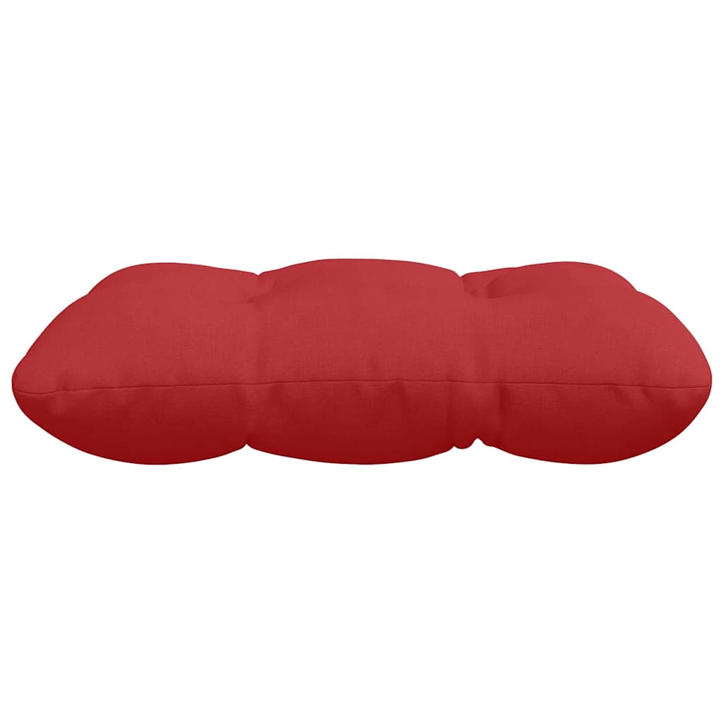 Cuscini per Seduta 4 pcs Rosso 45 x 45 x 12 cm Tessuto | homemem39