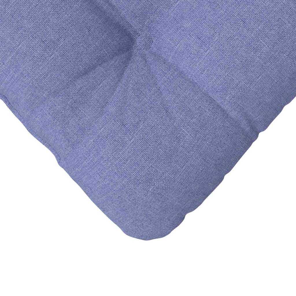 Cuscini per Seduta 4 pcs Blu jeans 45 x 45 x 12 cm Tessuto | homemem39
