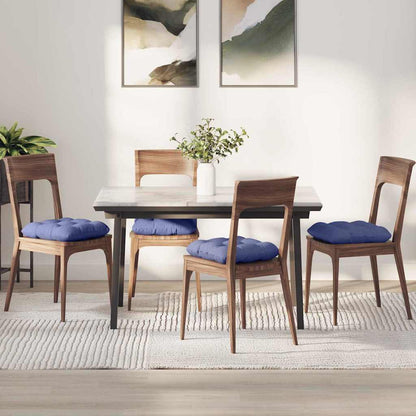 Cuscini per Seduta 4 pcs Blu jeans 45 x 45 x 12 cm Tessuto | homemem39