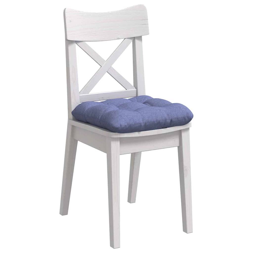 Cuscini per Seduta 4 pcs Blu jeans 45 x 45 x 12 cm Tessuto | homemem39