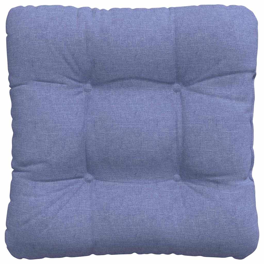 Cuscini per Seduta 4 pcs Blu jeans 45 x 45 x 12 cm Tessuto | homemem39