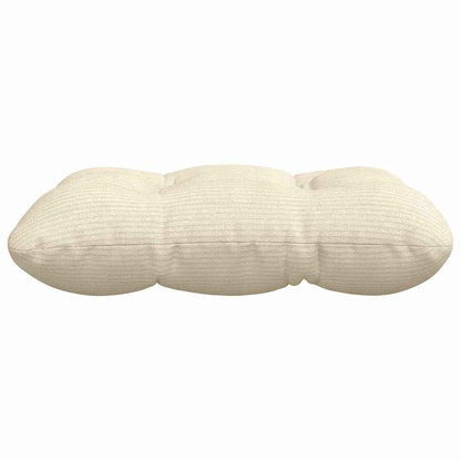 Cuscini per Seduta 4 pcs Crema 45 x 45 cm Tessuto in Cords | homemem39