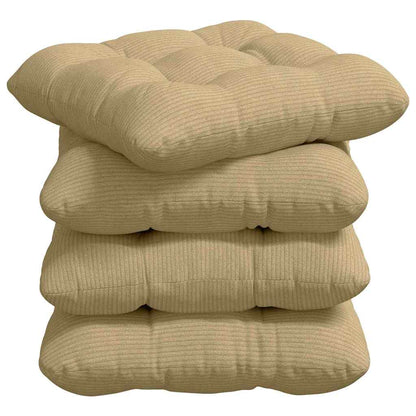 Cuscini per Seduta 4 pcs Grigio Verde 45 x 45 cm