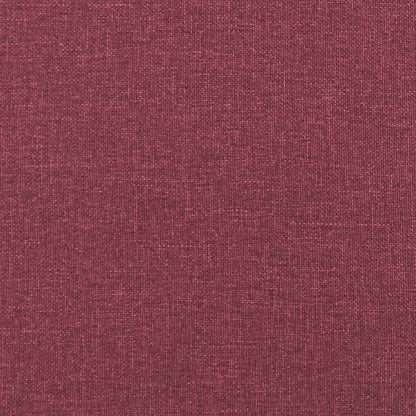 Cuscini per Seduta 4 pcs Rosso Vino 40 x 40 x 6 cm Tessuto | homemem39