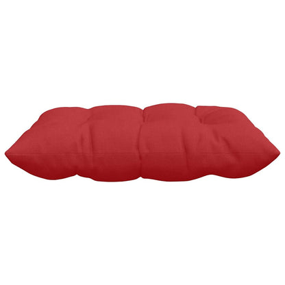 Cuscini per Seduta 4 pcs Rosso 40 x 40 x 6 cm Tessuto | homemem39